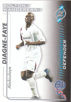 Abdoulaye Diagne-Faye Bolton Wanderers 2005/06 Shoot Out #79